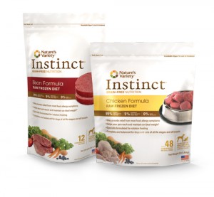 instinct raw dog food